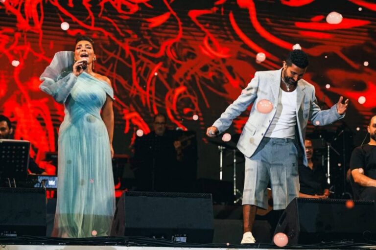 أصالة وأحمد سعد يشعلان احتفالية اليوم الوطني السعودي بمهرجان مراسي