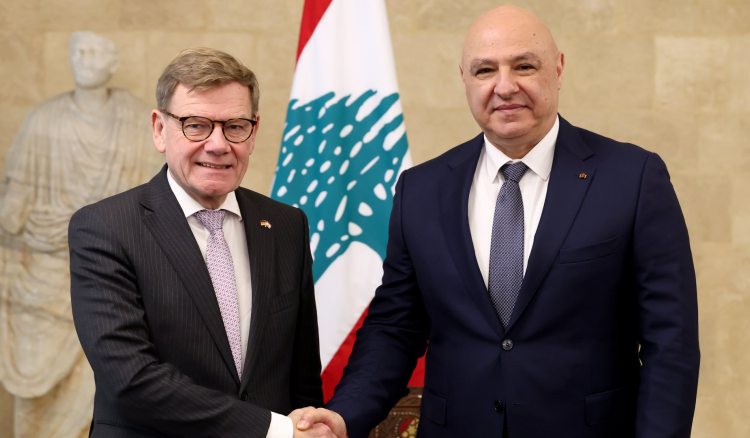 الرئيس عون: لدعم موقف لبنان الداعي الى تحقيق الأمان والاستقرار