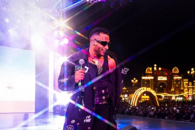 محمد رمضان يسجل رقماً قياسياً بأكبر حضور جماهيري في دبي (فيديو)