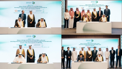 الدوادمي تسجل أفضل رقم قياسي عالمي لطاقة الرياح