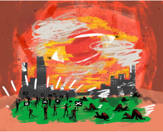 What would you do if democracy was being dismantled before your eyes? Whatever you’re doing right now