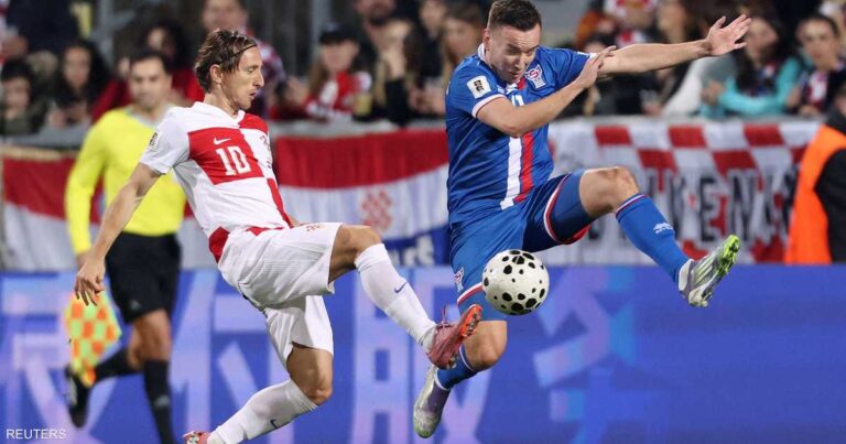 منتخب كرواتيا يتأهل إلى كأس العالم للمرة الرابعة على التوالي
