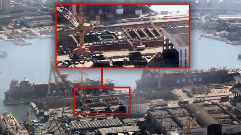 تم تصميم حاملة الأسلحة النووية الناشئة في الصين لكسر الهيمنة البحرية الأمريكية