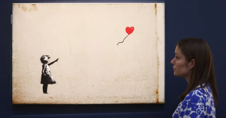 محكمة بريطانية تقضي بسجن سارق لوحة “فتاة مع بالون”