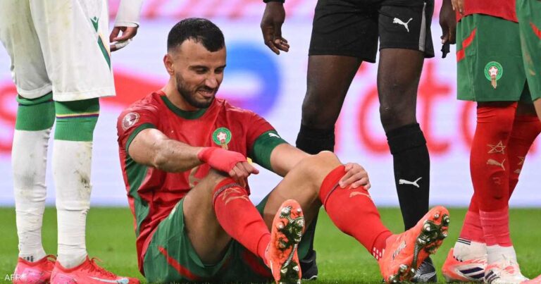 الإصابات تضرب دفاع المغرب وتقلق الركراكي