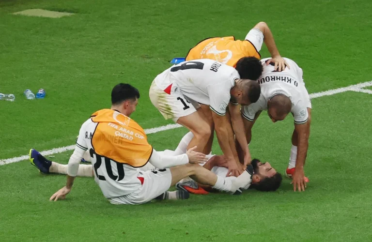 فلسطين المتألقة تقتنص تعادلاً قاتلاً من تونس