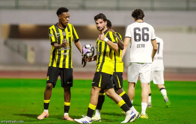 23 اتحاديا يستعرضون بسداسية في التجربة الأولى