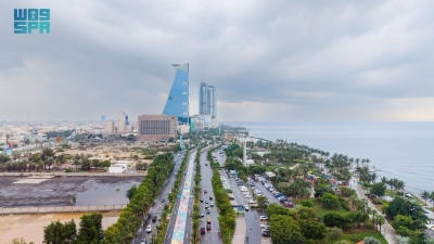 جدة تتصدر معدلات الأمطار بالمملكة بـ133.2 ملم