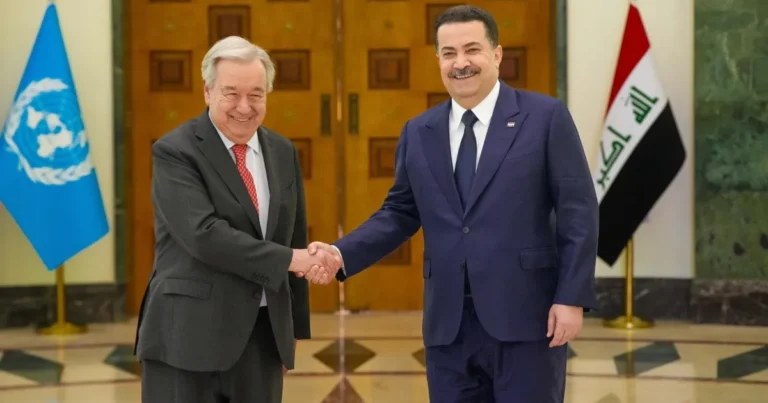 العراق يعلن انتهاء يونامي.. السوداني: نتطلع لعلاقات متوازنة