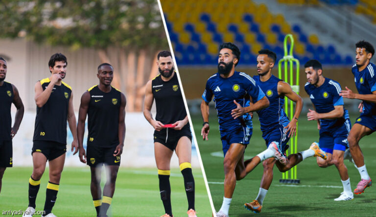 النصر يكتفي بـ 45 دقيقة.. الاتحاد يفقد 5