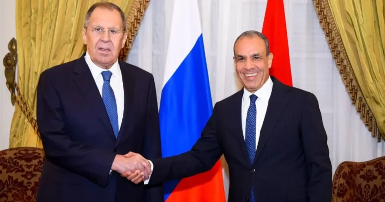 وزيرا خارجية مصر وروسيا يبحثان المرحلة الانتقالية لقطاع غزة