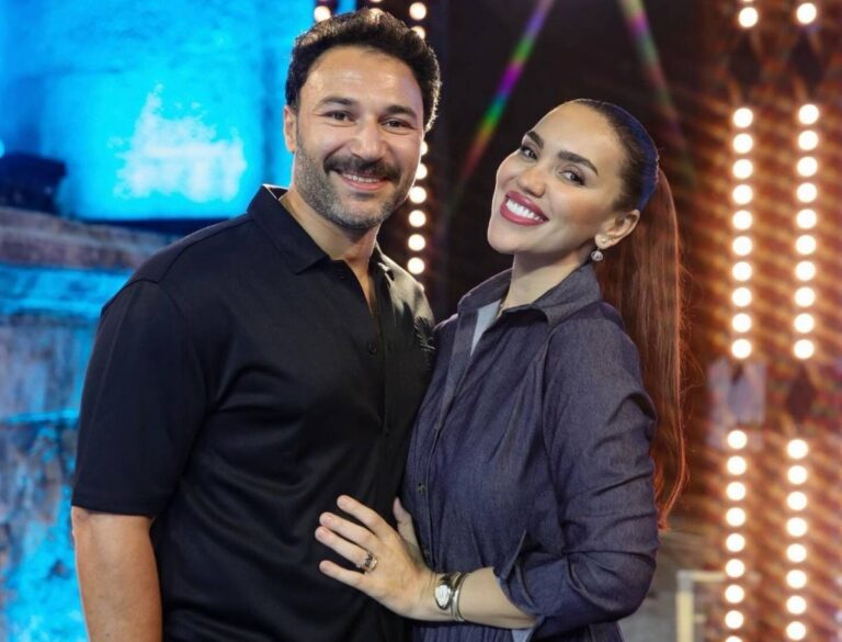 مي فاروق تحتفل بذكرى زواجها الأولى برسالة رومانسية لزوجها